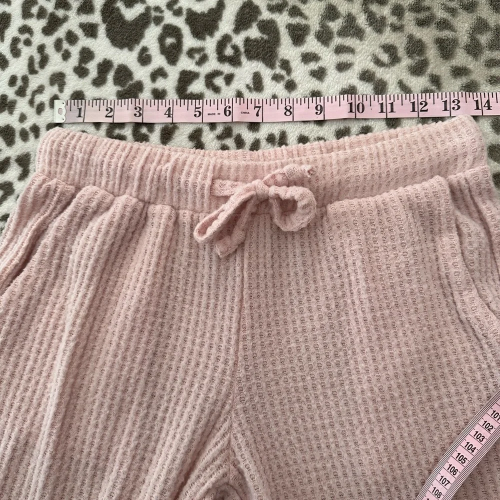 NWOT Born Sleepwear Loungewear Jogger Pajama Bottoms in Pink Size Mediun